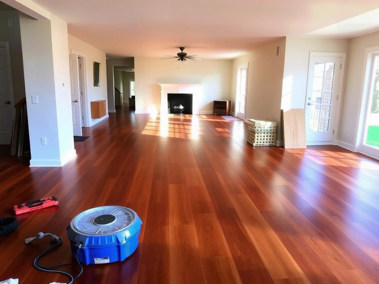 Hardwood Floor Refinish