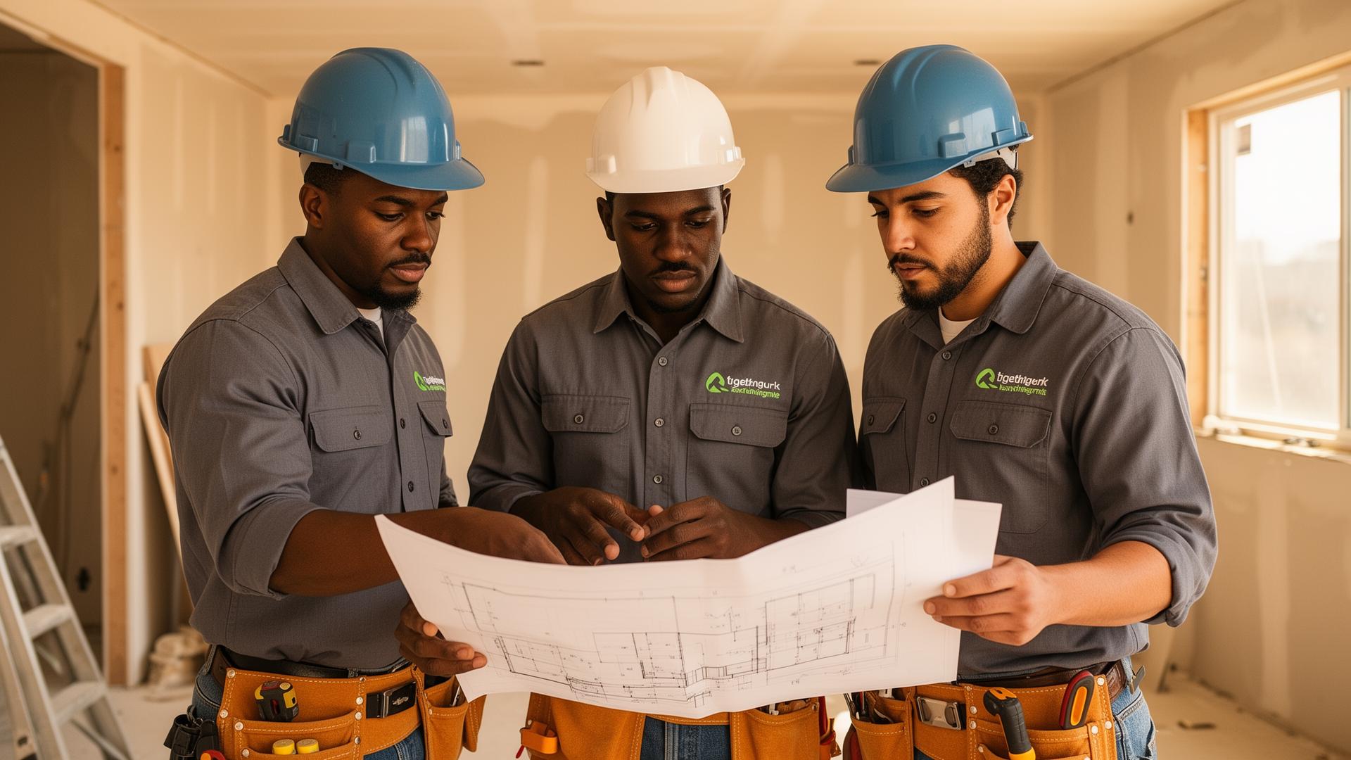W.A.G.U. contractor on site
